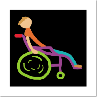 Wheelchair Posters and Art